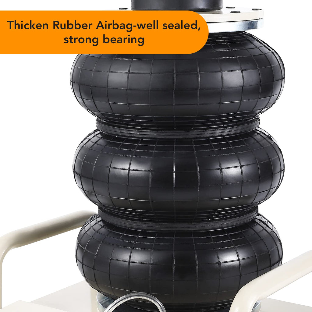 Garvee 3 Ton Air Jack, 5.5-17.7" Lift, Quick 3-5s, SUV Short Handle