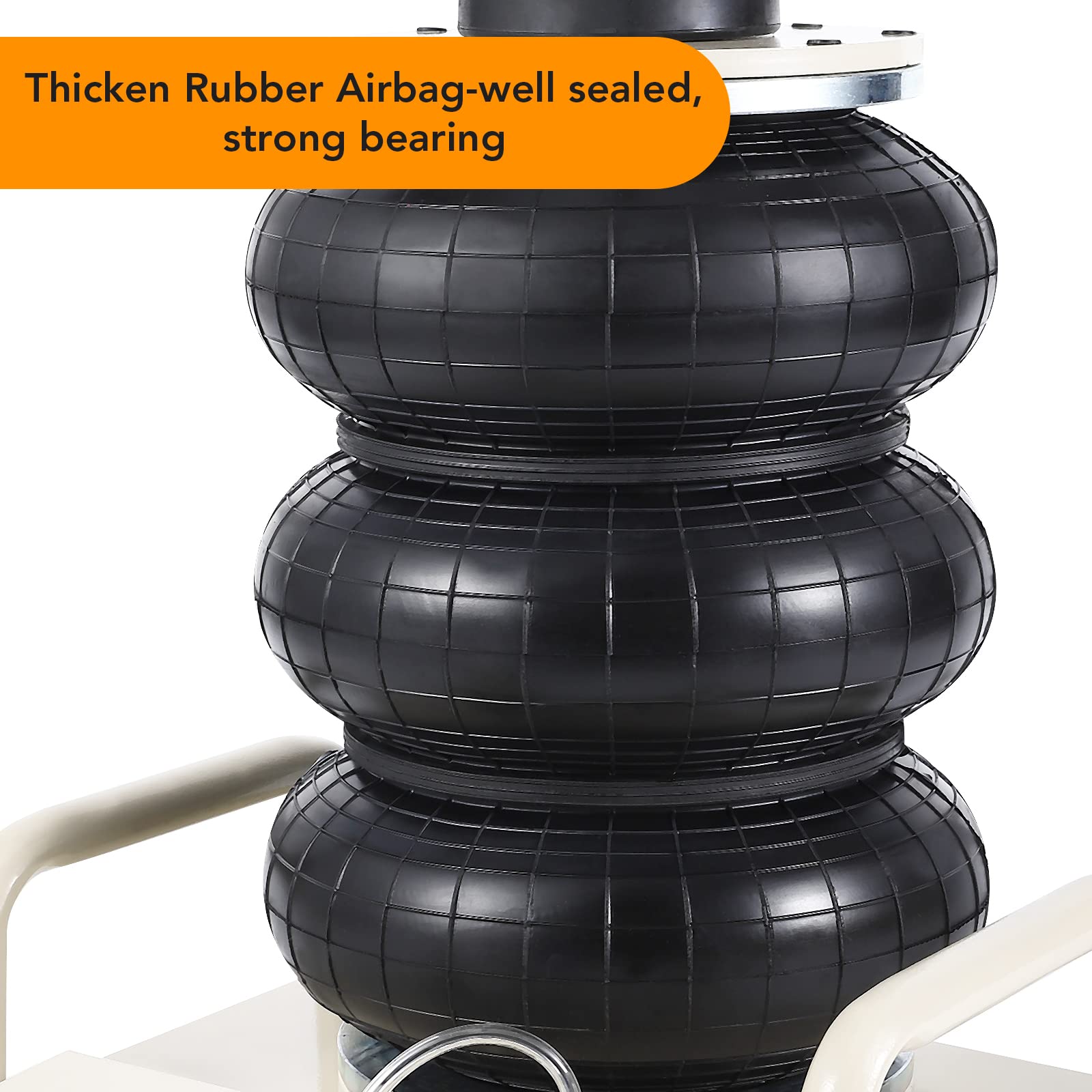 Garvee 3 Ton Air Jack, 5.5-17.7" Lift, Quick 3-5s, SUV Short Handle