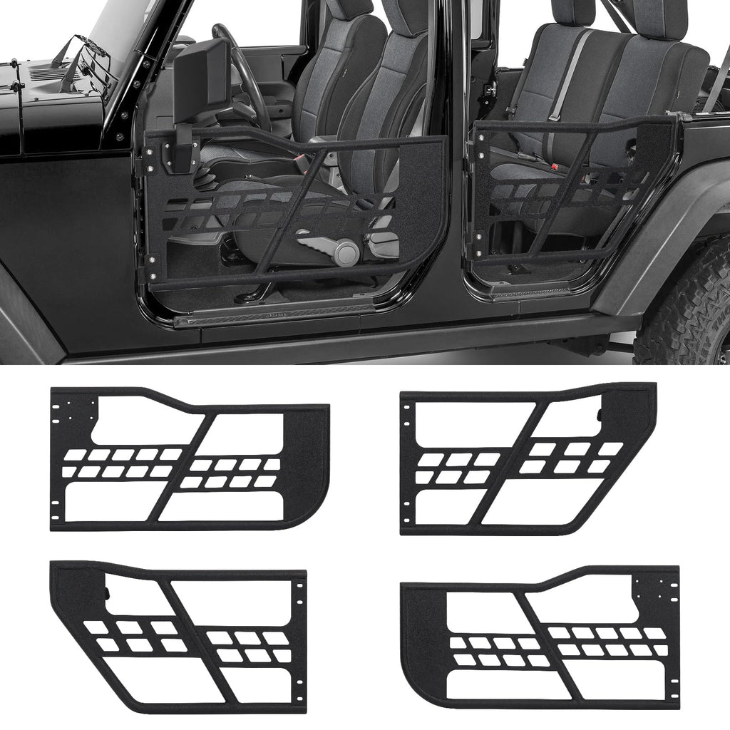 Garvee Tubular Half Doors for 2021-2023 Ford Bronco 2 Door