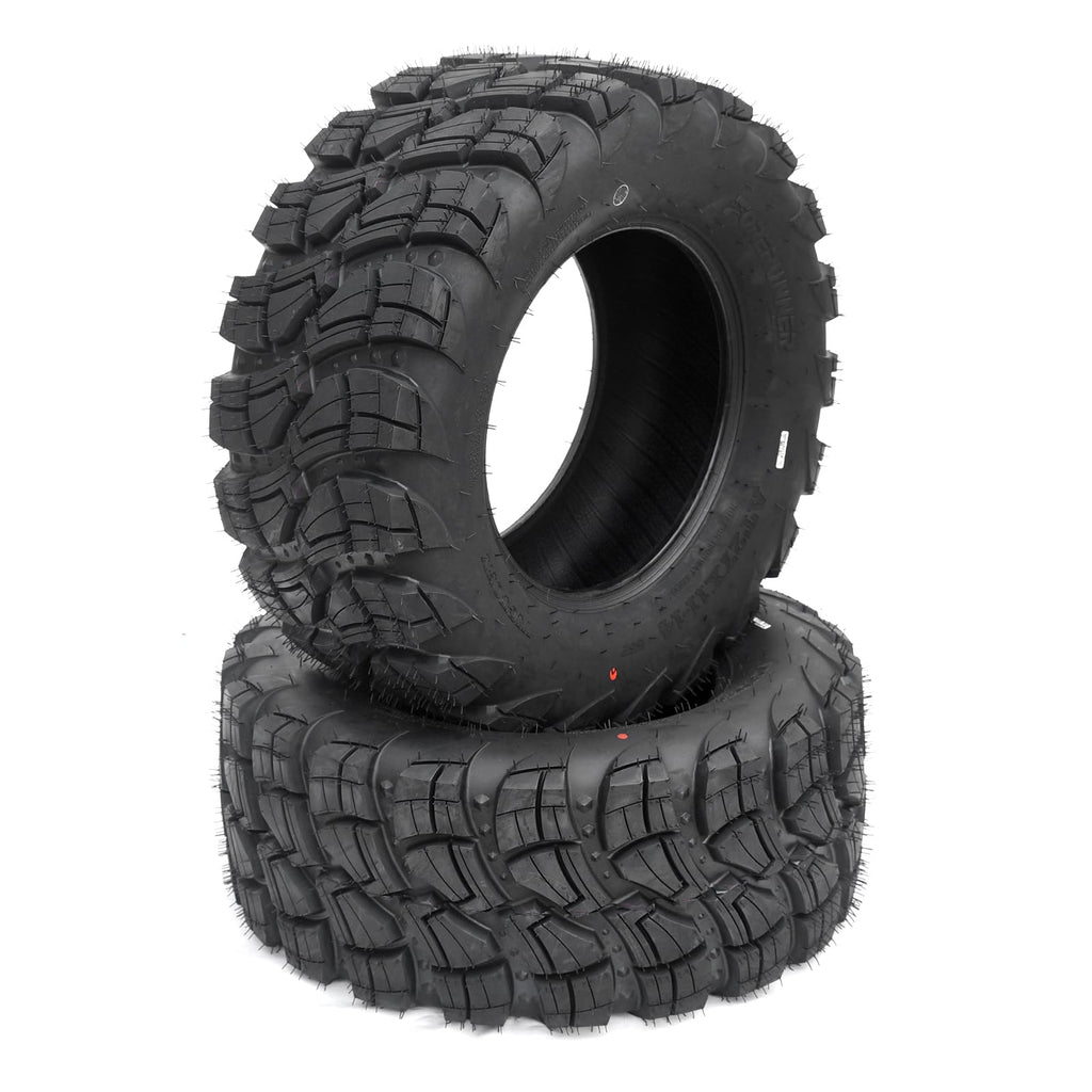 Garvee Set of 2 ATV Trail Tires 6PR Knobby Sport Tires, Tubeless - AT27x9-14-6PR TL VICTORY