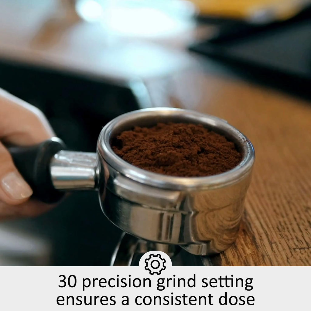 Garvee 1450W 120V 20 Bar Espresso Machine with Steam Wand, Fast Heat,Barista Latte Machine With Removable Water Tank for Cappuccinos or Macchiatos - Silver