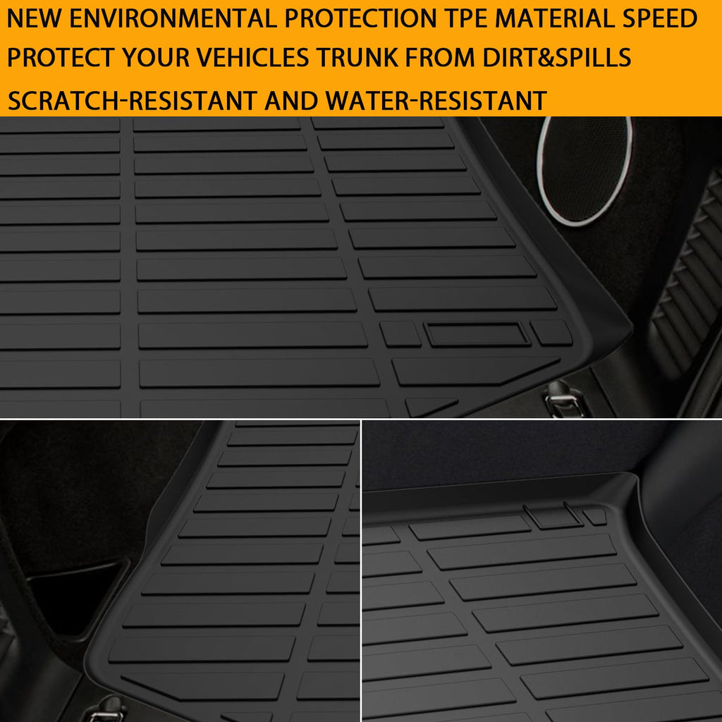 Garvee Car Trunk Protector All-Weather Rear Cargo Area Mat Protective Floor Mat for 2017-2022 Kia Sportage