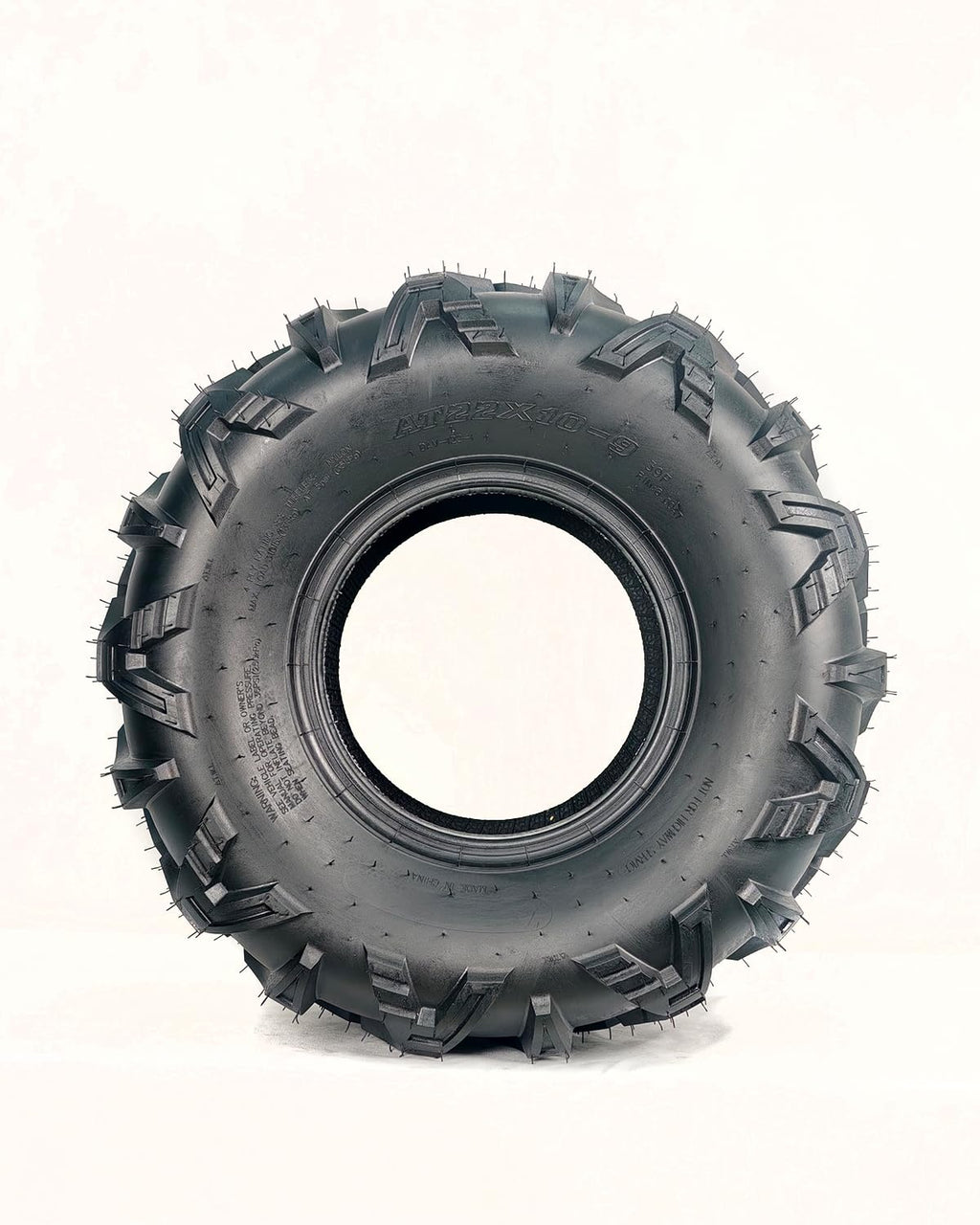 Garvee 22x10-9 ATV Tires 2-Pack Rear 4PR All Terrain Trail Sand Tubeless Reinforced Sidewall