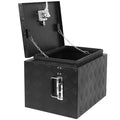Garvee 48Inch+18Inch+18Inch Trailer Toolbox, Diamond Plate Chest