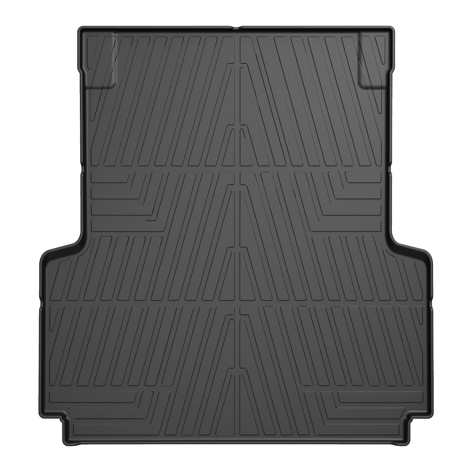 Garvee Truck Mat Compatible With 2020-2024 Jeep Gladiator Rubicon, All Season Cargo Mat, Waterproof, Scratch-Resistant, Black