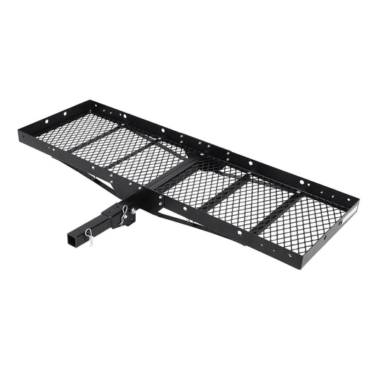 GARVEE 750 Lbs Hitch Mount Cargo Carrier Basket, 60" x 19" x 6" Rear Luggage Rack for 2" Receiver, Black Cargo Basket for Car Camping and Traveling