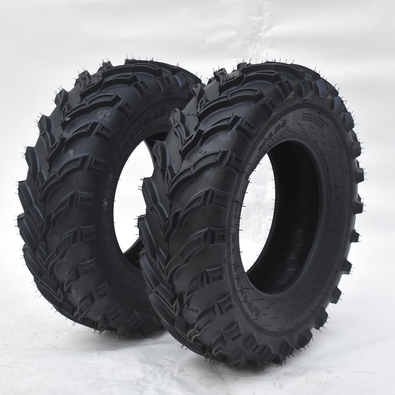 Garvee 26x11-12-6PR All Terrain ATV UTV Off-Road Tires, AT26x11-12-6PR TL MARS Tires - Set of 2, Tubeless