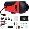 Garvee Diesel Air Heater 12V, 10L Tank, Diesel Heater 5KW, Muffler, Diesel Parking Heater with LCD Thermostat Monitor & Remote Control for Trucks, Trailer, Boat and Motor-Home