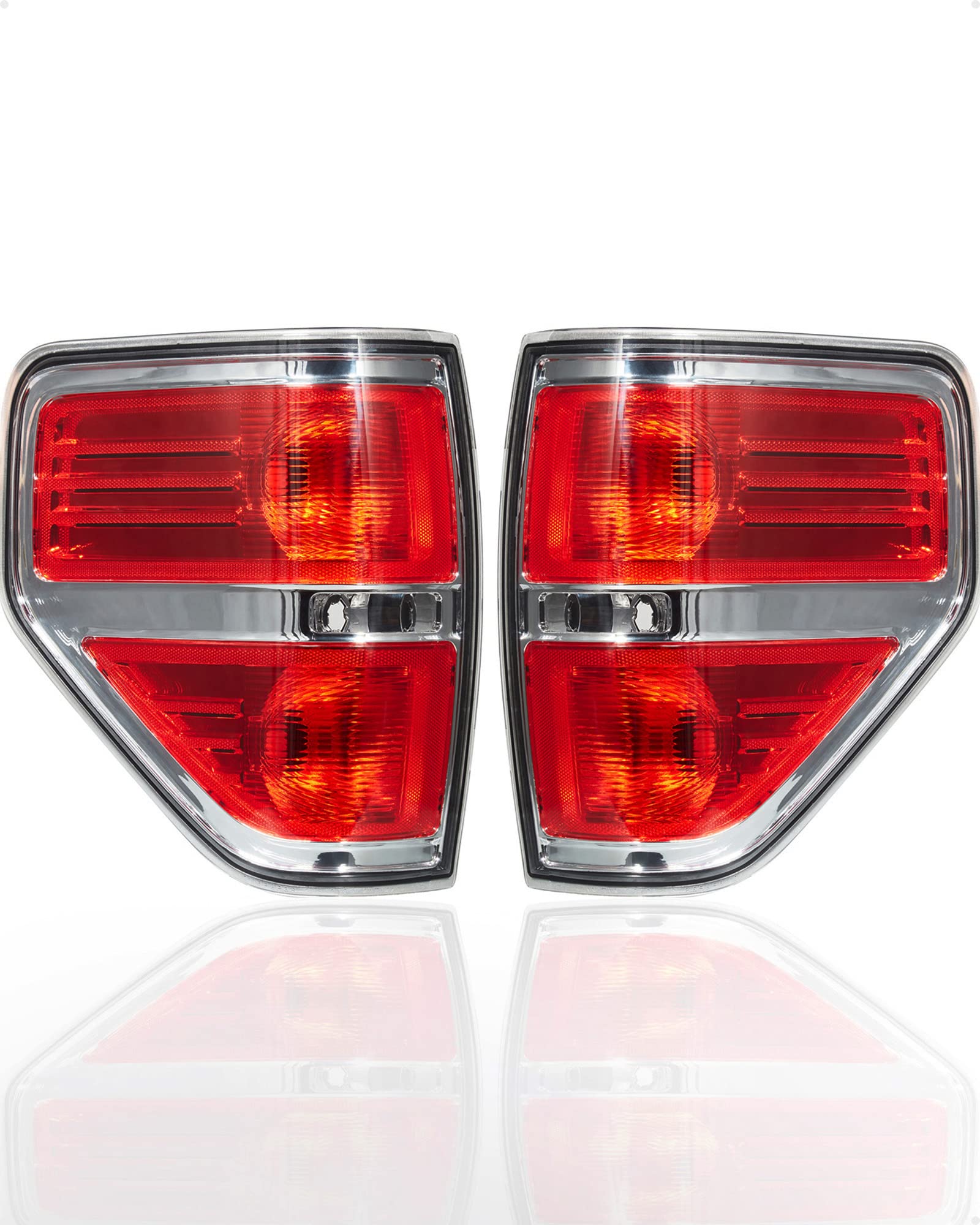 Garvee 09-14 Ford F-150 Tail Lights Assembly - Both Sides