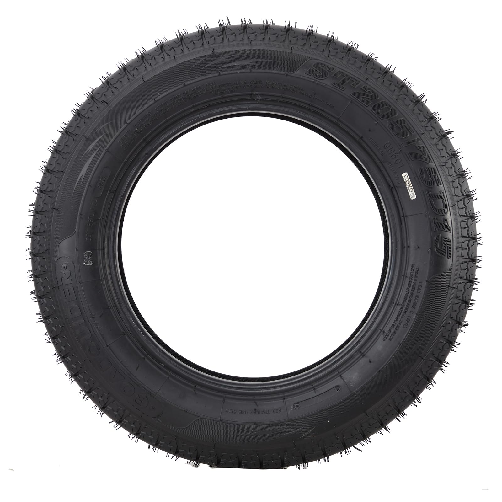 Garvee ST225/75D15 6PR Trailer Tires, 6PR Load Range C, 15in Fuel-saving Designed Trailer Tires 225 75 15 for Travel/Camper/Landscape/Cargo/Utility/Boat/Horse/Farm/Hauler Trailer(Pack of 2)