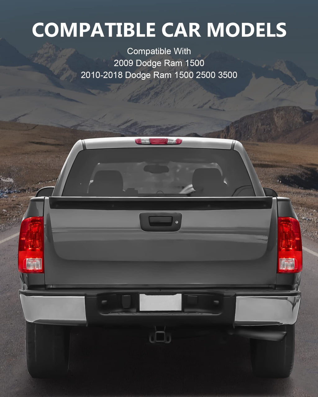 Garvee 09-18 Dodge Ram 1500/2500/3500 Ruby Red Driver Tail Light