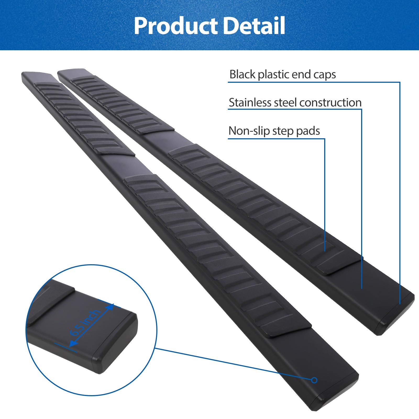 Garvee 6" Boards: 19-23 Silverado/Sierra 1500, 20-24 Model Fit