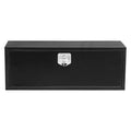 Garvee 36'' Underbody Truck Box Steel Storage Tool Box with Lock for Pickup Truck Bed RV Trailer, Heavy Duty Waterproof Black, 36x18x18
