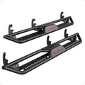 Garvee Running Boards Compatible with 2015-2022 Chevy Colorado/GMC Canyon SuperCrew Cab,Steel Two Stairs Rock Sliders for 2015 2016 2017 2018 2019 2020 2021 2022 Chevy Colorado/GMC Canyon Crew Cab