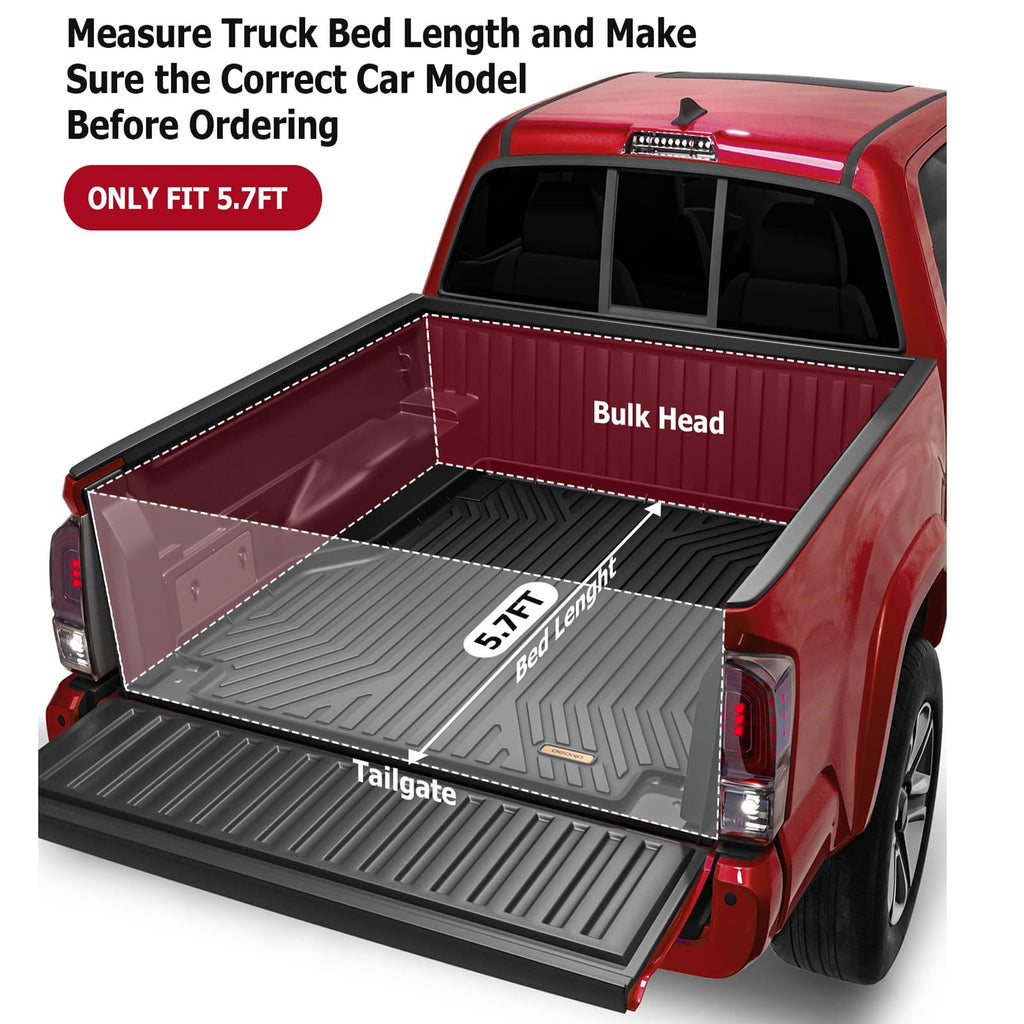 Garvee Hard Tri-Fold Cover for Dodge Ram 1500