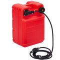 Garvee 6 Gallon Portable Marine Fuel Tank - Outboard Boat Gas Tank with Fuel Line and I-Shape Handle, Durable and Easy-to-Carry Fuel Storage Solution for Vessels and Marine Use, Red