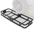 Garvee [500 Lbs] Hitch Cargo Carrier, Heavy Duty Luggage Basket Compatible with 2 Inch Receiver, Foldable Rack for SUV Pickup Camping Traveling, 59 x 20 Inch