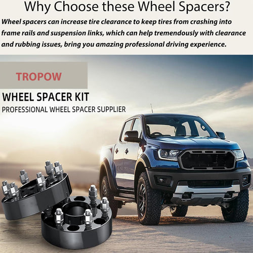 Garvee 1 inch Golf Cart Wheel Spacers,2 Pcs 4x4 to 4x4 Wheel Spacers fits EZ GO Fits EZGO Fits Club Car Golf Cart 25mm Overall Width