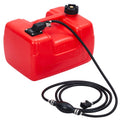 Garvee 3 Gallon Marine Fuel Tank Durable Fuel Storage for Vessels and Marine Use Efficient Safe Design, Red