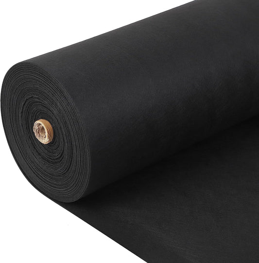 Garvee Geotextile Landscape Fabric 4ft x 100ft, 6oz – PP Weed Barrier, 350N Tensile Strength, 440N Load, Driveway, Erosion Control, Drains