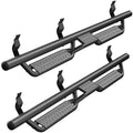 Garvee Running Board for 2019-2021 Chevy Silverado GMC Sierra 1500 Extended Cab 2500HD 3500HD - Durable, Stylish, Stable, 4-Inch Wide, Black