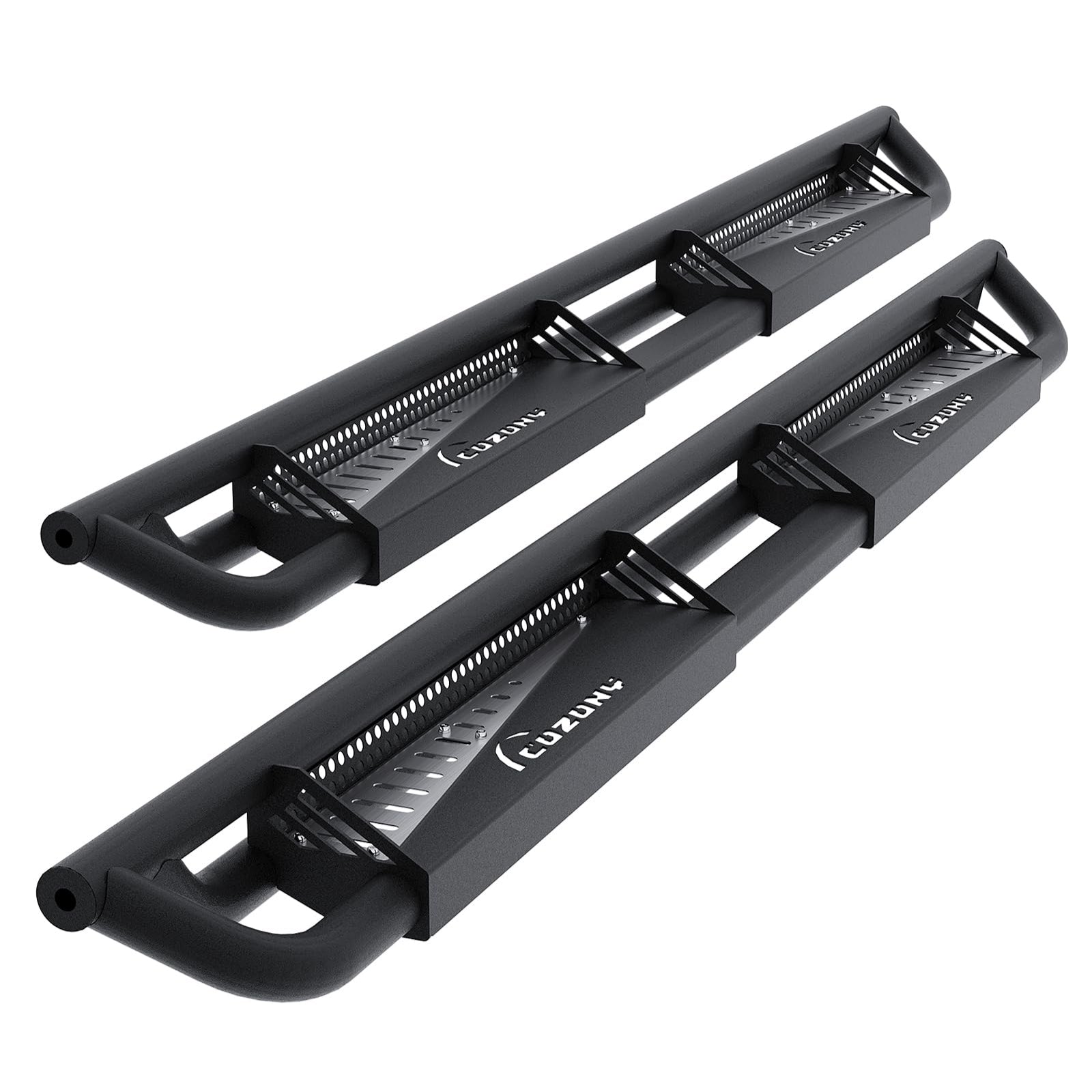 Garvee Drop Down Side Steps, 6" Drop Running Boards Compatible with 2015-2024 Ford F150 Super Duty Super Crew Cab, Drop Steps Compatible with 2017-2024 F250 F350 Super Duty Supercrew Cab