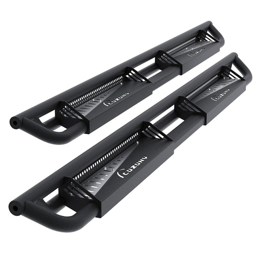 Garvee Running Boards Compatible with 2007-2018 Silverado/GMC Sierra 1500 Crew Cab,2007-2019 Silverado/Sierra 2500HD 3500HD Crew Cab, Side Steps for Silverado