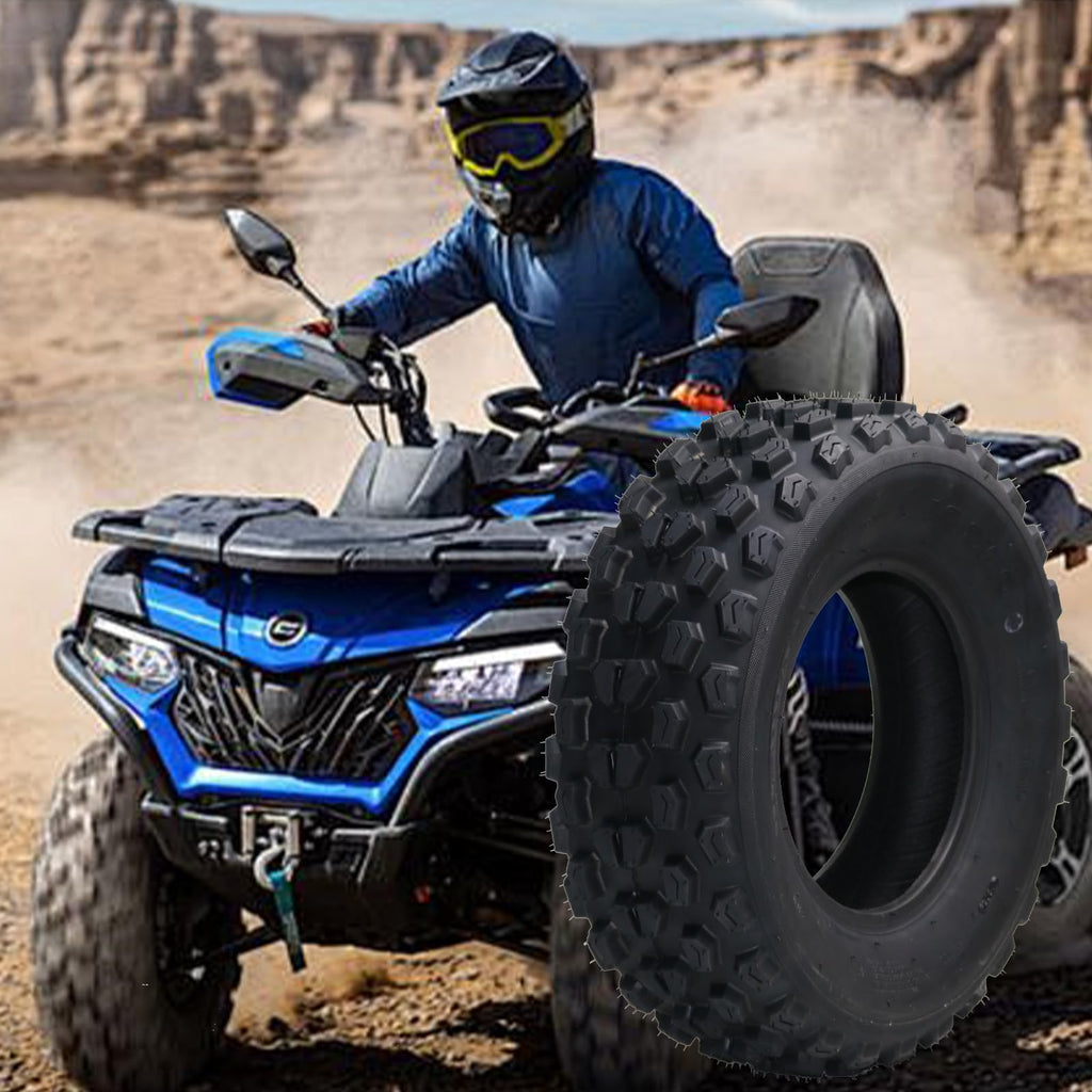 Garvee 2 Pack 22x7-10 ATV Tires, 4 PR All-Terrain Tubeless Tires for Off-Road, Sand, Mud, Durable Rubber, Excellent Grip