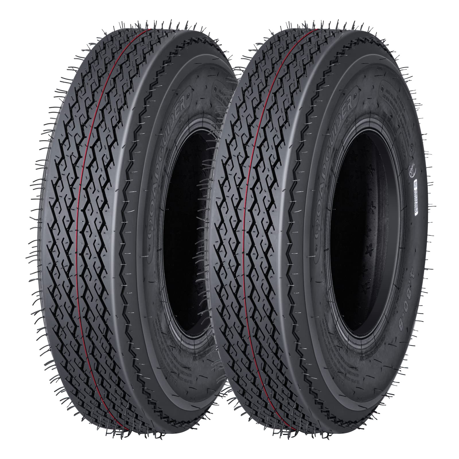 Garvee 20.5x8x10 10PR Trailer Tire, 2-Pack, Load Range E