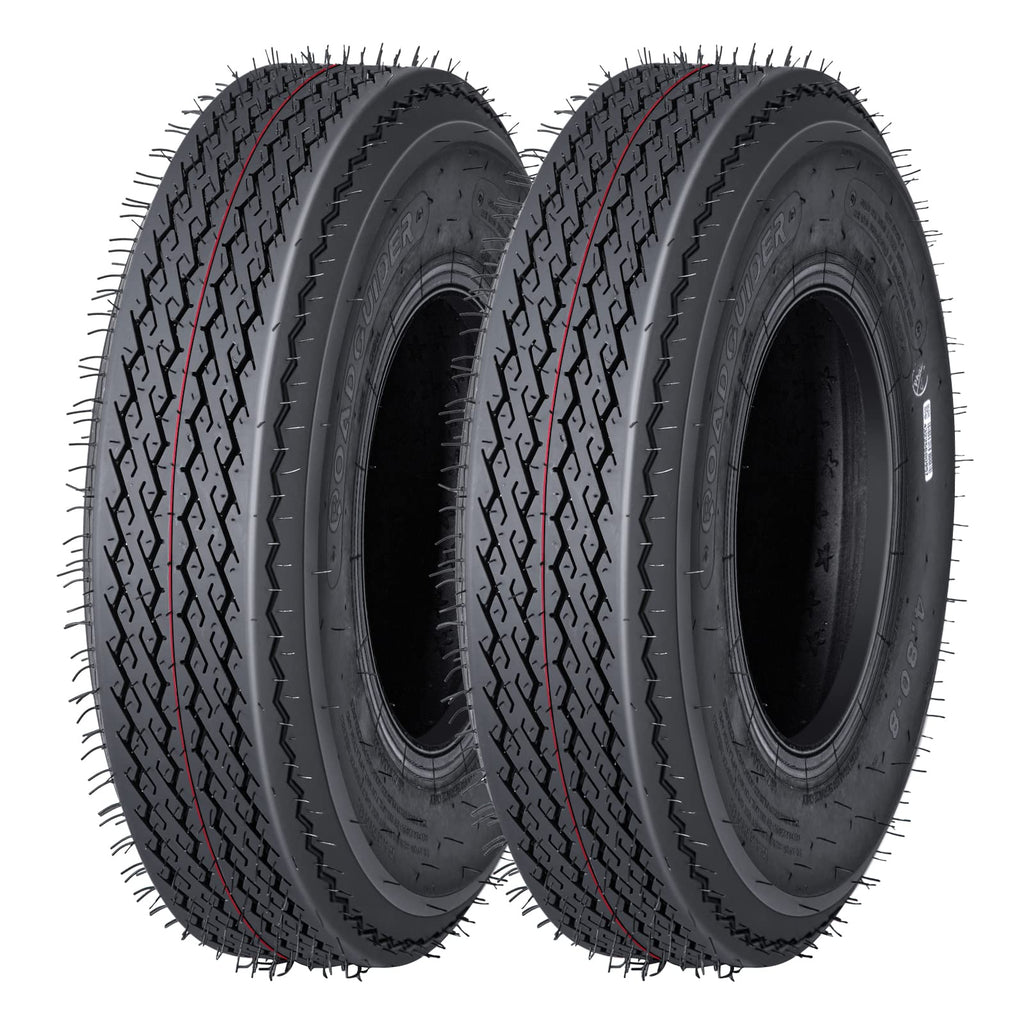 Garvee ST 205/75D15 F78-15, 6 PLY Trailer Tires, Load C - 2 Set