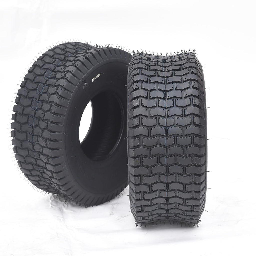Garvee 20x8-8-4PR Set of 2 Turf Tires with Wheels for Lawn Mowers - 13x5.00-6-4PR with Wheel
