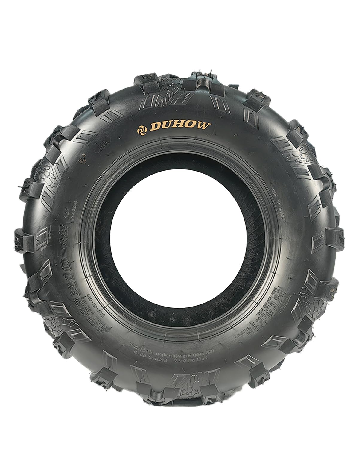 Garvee 25x10-12 ATV UTV Tires Tubeless All Terrain Off-Road Wide Footprint Extra Grip Mud Sand Rock