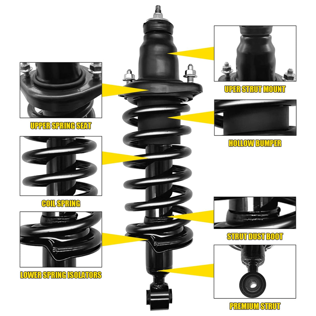 Garvee 2005-2010 Cobalt Front Struts & Springs 172179R 172179L Pair
