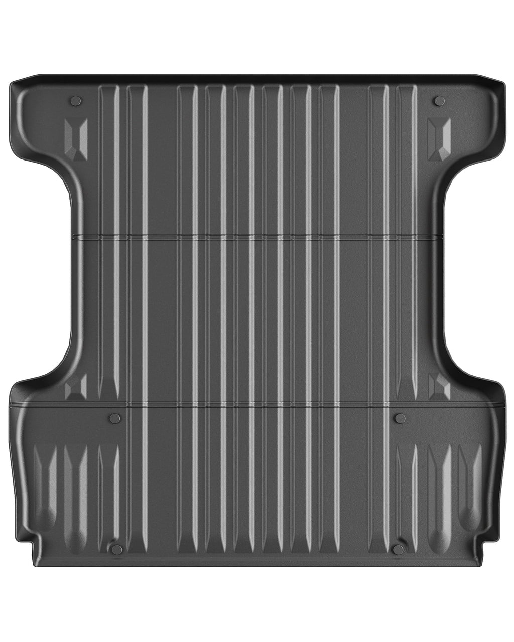 Garvee Truck Bed Mat for 2007-2021 Toyota Tundra CrewMax Cab 5.5 FT (67.1 inches) Short Bed, All Weather TPE Heavy Duty Pickup Tundra Bed Liner Cargo Mats