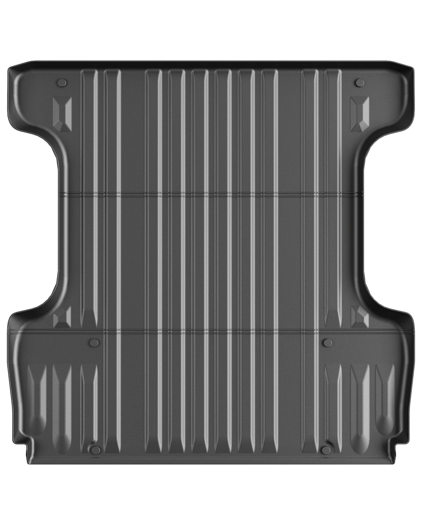 Garvee Truck Bed Mat for 2007-2021 Toyota Tundra CrewMax Cab 5.5 FT (67.1 inches) Short Bed, All Weather TPE Heavy Duty Pickup Tundra Bed Liner Cargo Mats