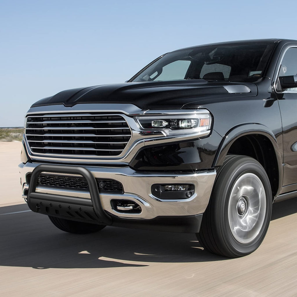 Garvee 2019-2022 Ram 1500 Bull Bar w/ Skid Plate, Front Bumper Guard