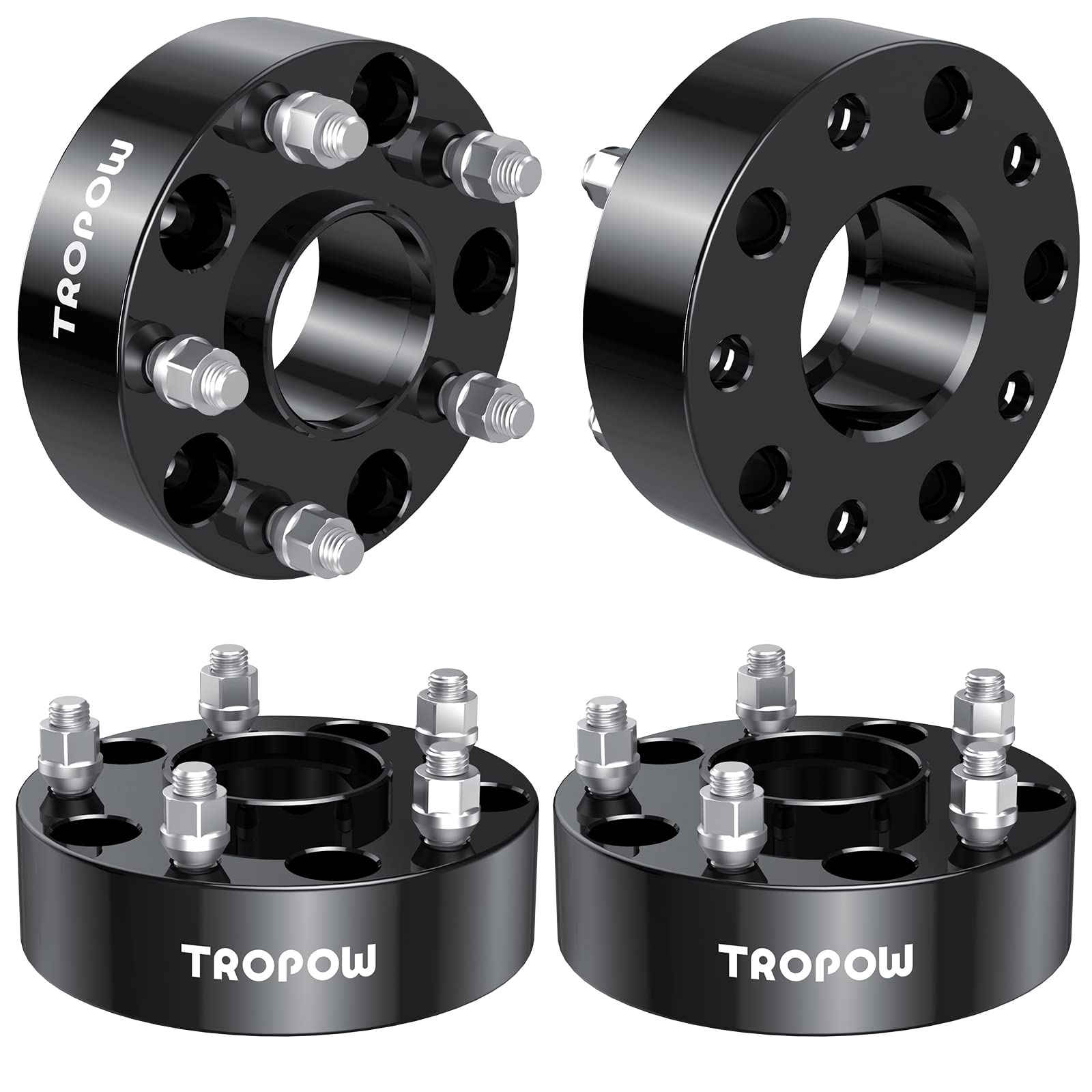 Garvee 5x5.5 Wheel Spacers Compatible with 2002-2011 Ram 1500, 2" Forged Hub Centric 9/16"x18 Stud Hub Bore 77.8mm for 2005-2010 Dakota,2004-2009 Durango,2012-2011 Ram 1500,06-09 Raider, 07-09 Aspen