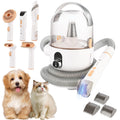 Garvee Pet Grooming Vacuum, 13.4Kpa Suction Power, 2 L Large Dust Cup Low Noise Dog Hair Remover , 5 Professional Grooming Kit for Dogs and Cats, Orange