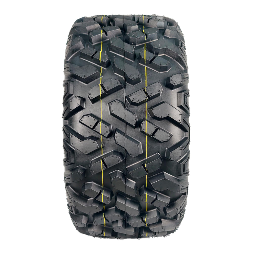 Garvee AT25x10-12 6PR All Terrain ATV Tires Tubeless Off Road 25x10x12 Black for Trail Sand Forest Mountain Desert