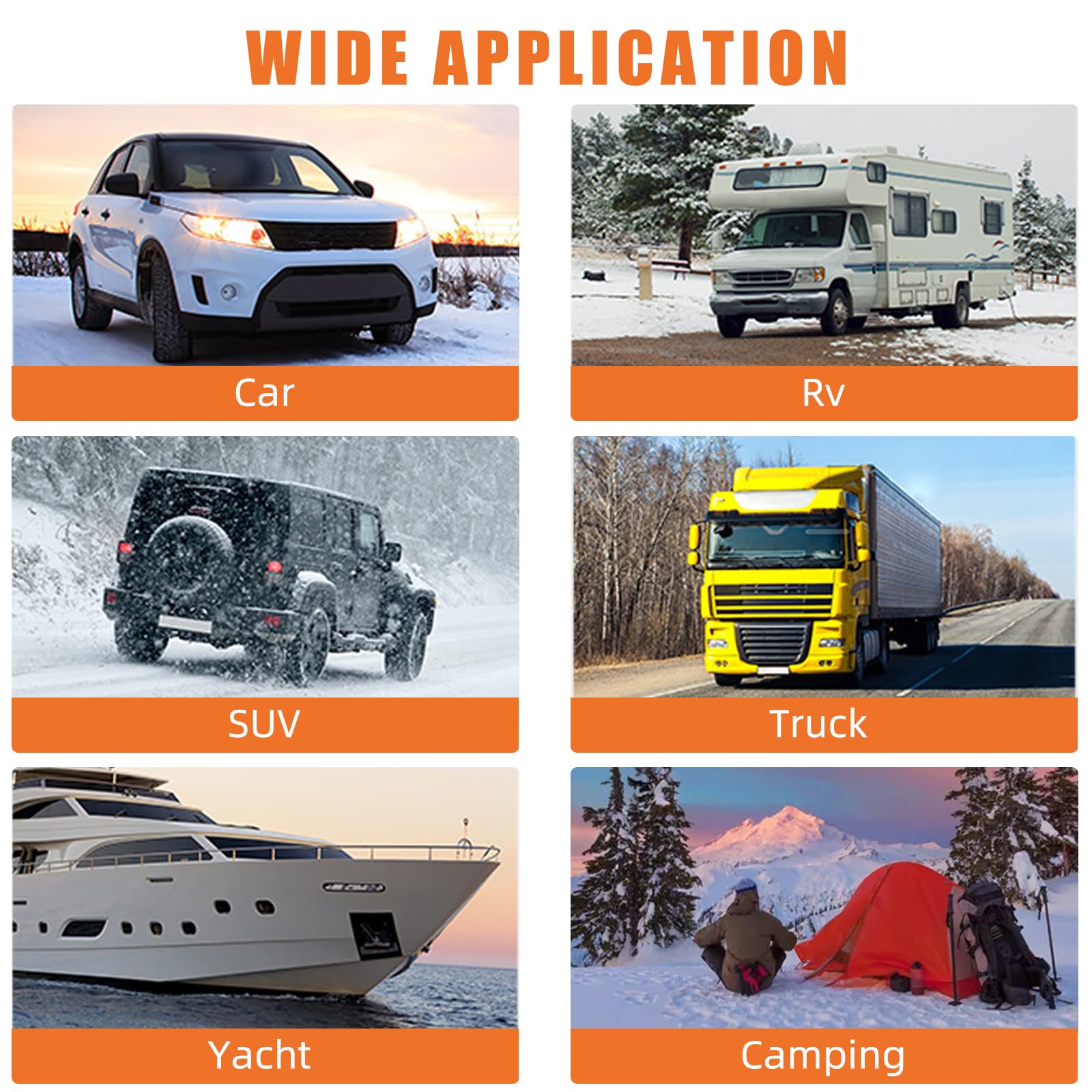 Garvee 5KW 12V Diesel Heater, All-in-One Diesel Air Heater, Portable Diesel Heater with Remote Control & LCD Monitor, Quick Heating for Car,RV,Truck, Camper,Trailer,Red