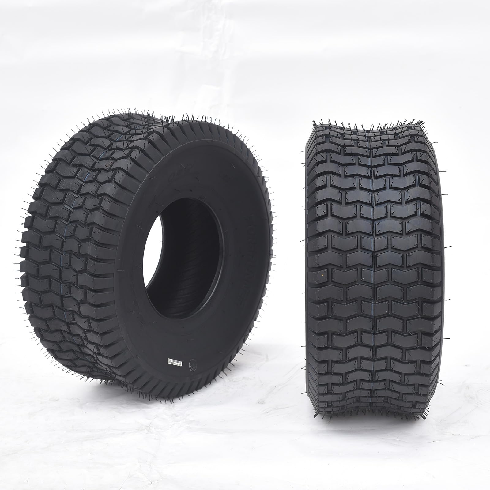 Garvee 20x8-8-4PR Set of 2 Turf Tires with Wheels for Lawn Mowers - 13x5.00-6-4PR with Wheel