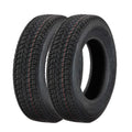 Garvee ST205/75D14 Trailer Tires, 6PR Load Range C, 14in Fuel-saving Designed Trailer Tires 205 75 14 for Travel/Camper/Landscape/Cargo/Utility/Boat/Horse/Farm/Hauler Trailer