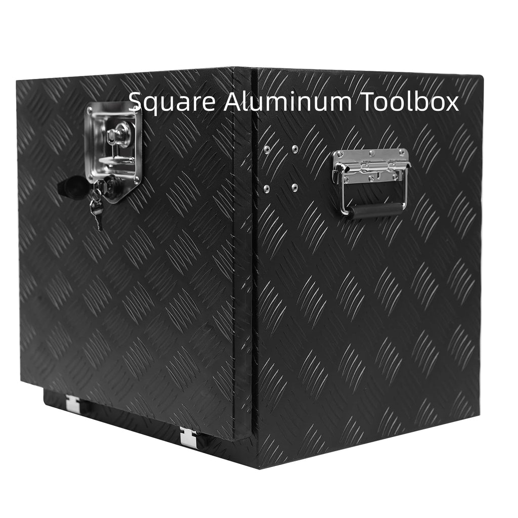 Garvee 48Inch+18Inch+18Inch Trailer Toolbox, Diamond Plate Chest