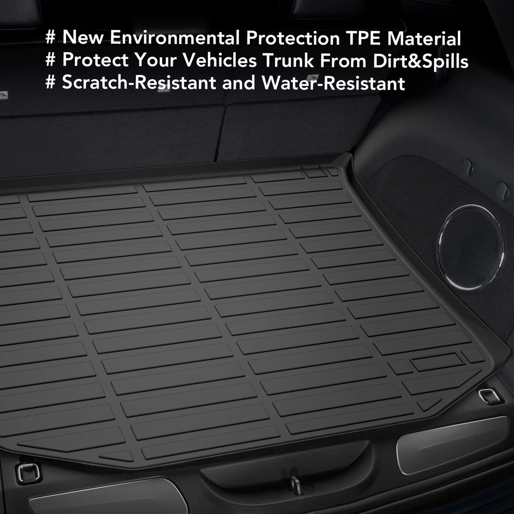Garvee All-Season Rear Cargo Mat for 2020-2023 Ford Escape, Easy Clean