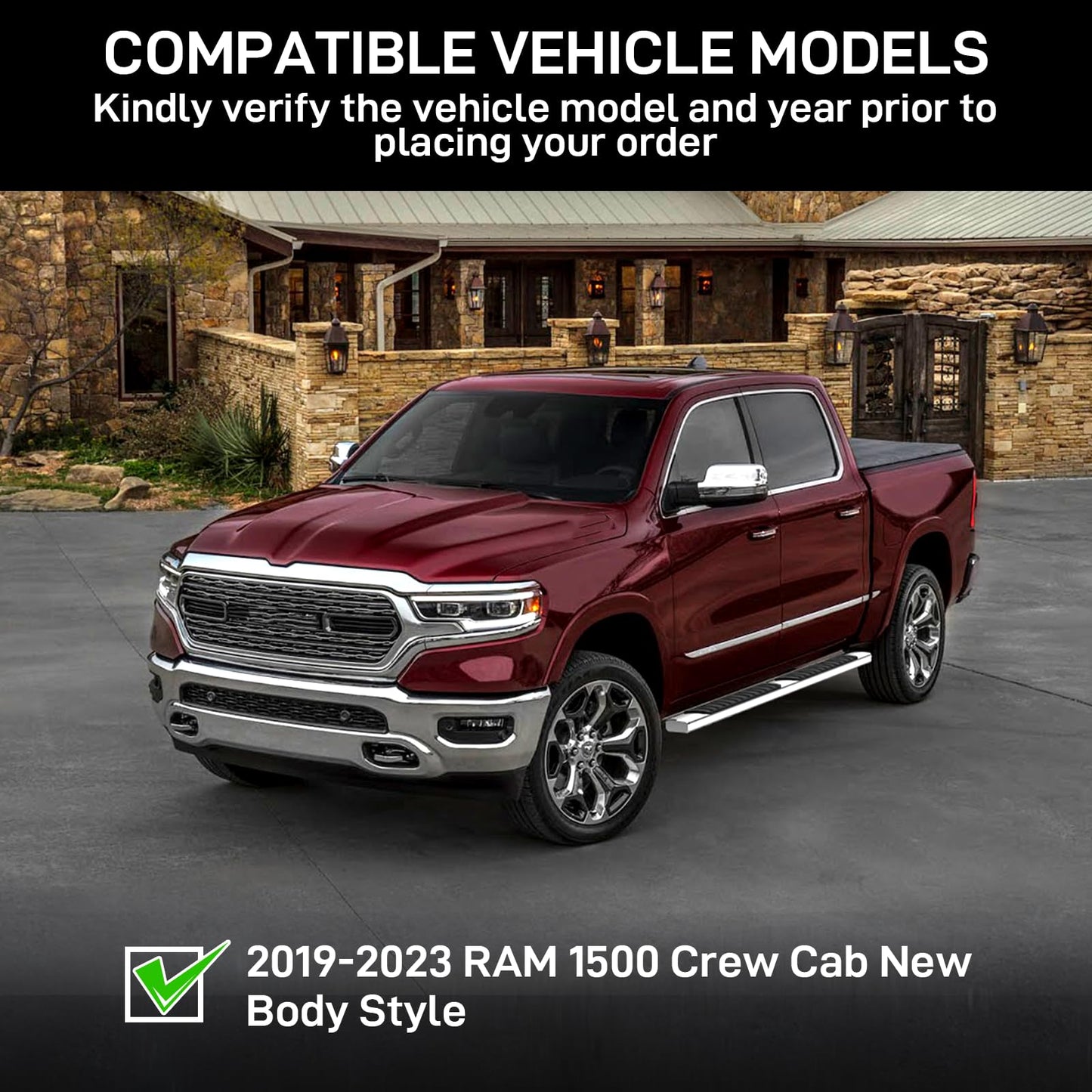 Garvee 6.5" Boards for 19-23 RAM 1500 Crew Cab New Body