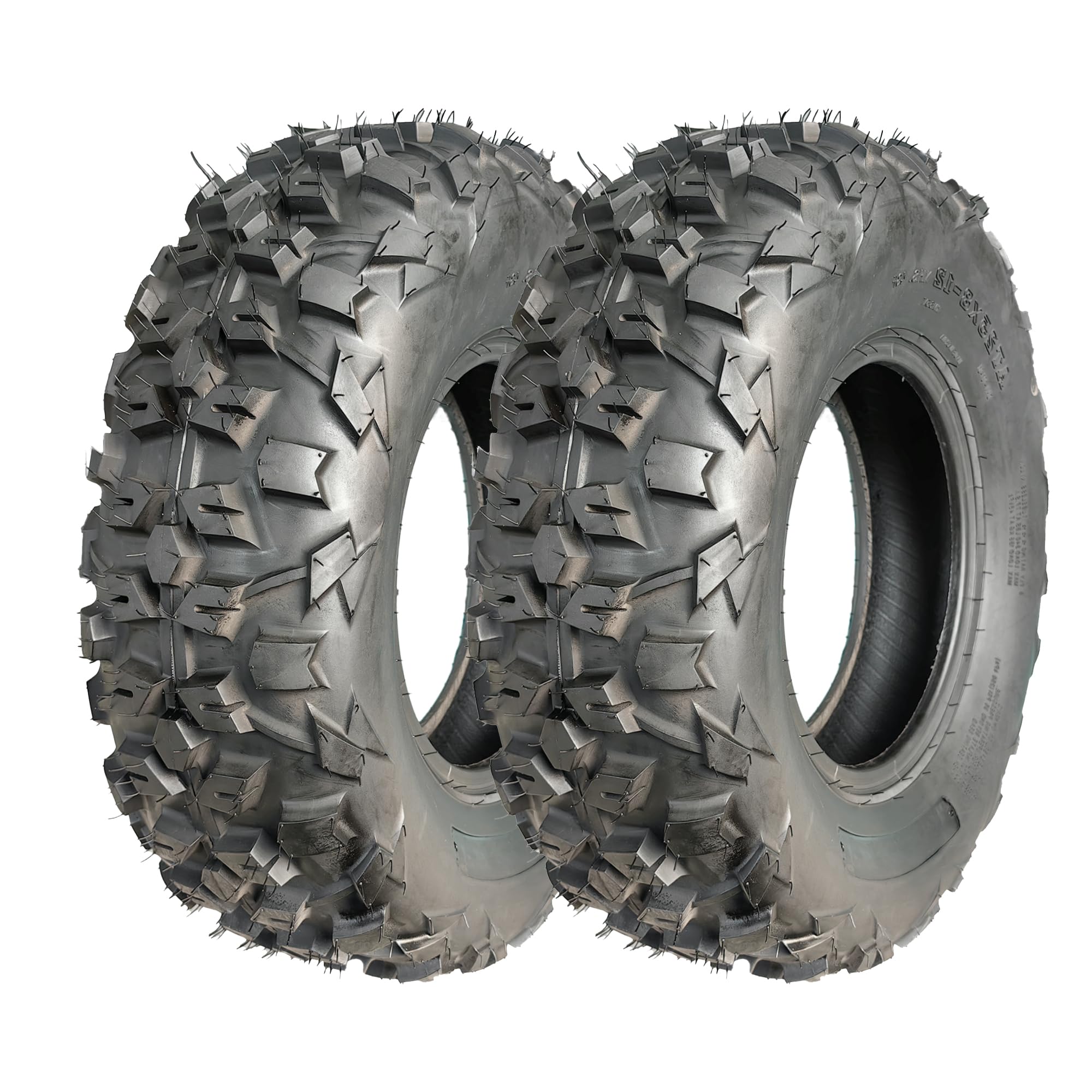Garvee 20x6-10 ATV Tires 2-Pack 6PR Mud Tire, Front All Terrain Trail Sand Off-Road, Reinforced Sidewall, Tubeless, Black