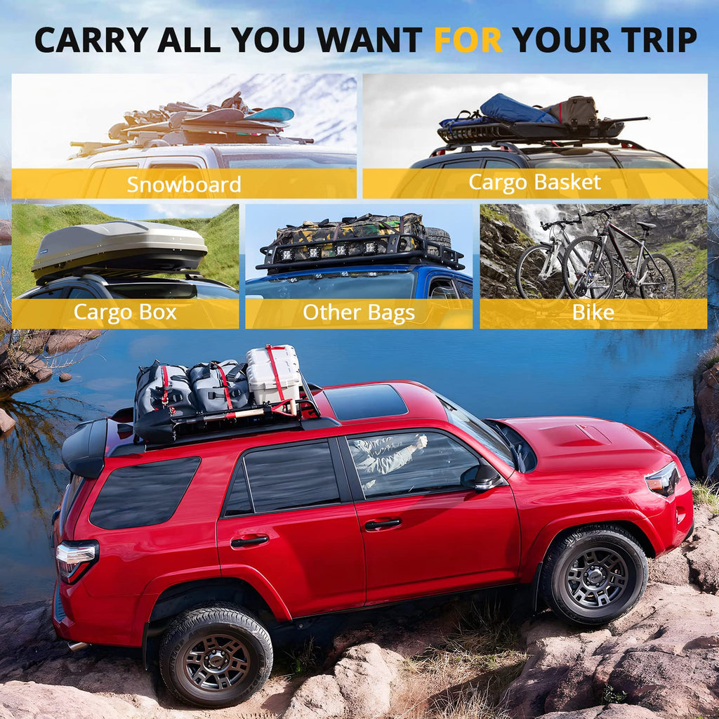 Garvee Roof Rack Cross Bar Fit for 2019-2023 Toyota RAV4,Heavy Duty