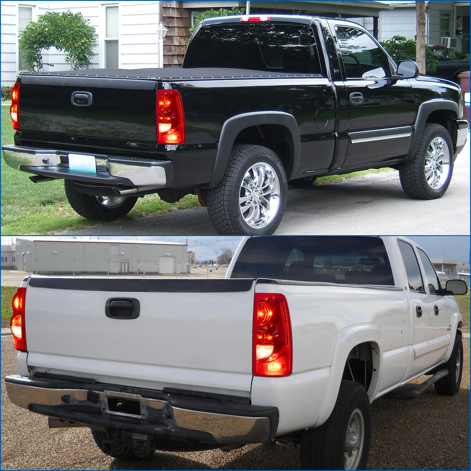 Garvee 03-06 Silverado 1500/2500HD Ruby Red Driver Side Tail Light