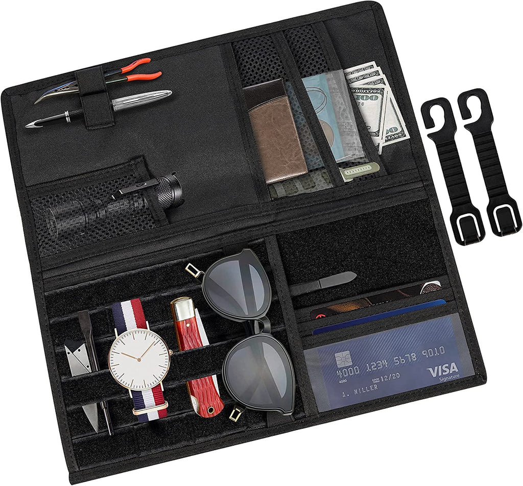 Garvee Truck Visor Organizer Multi-Pocket Panel for Auto Accessories