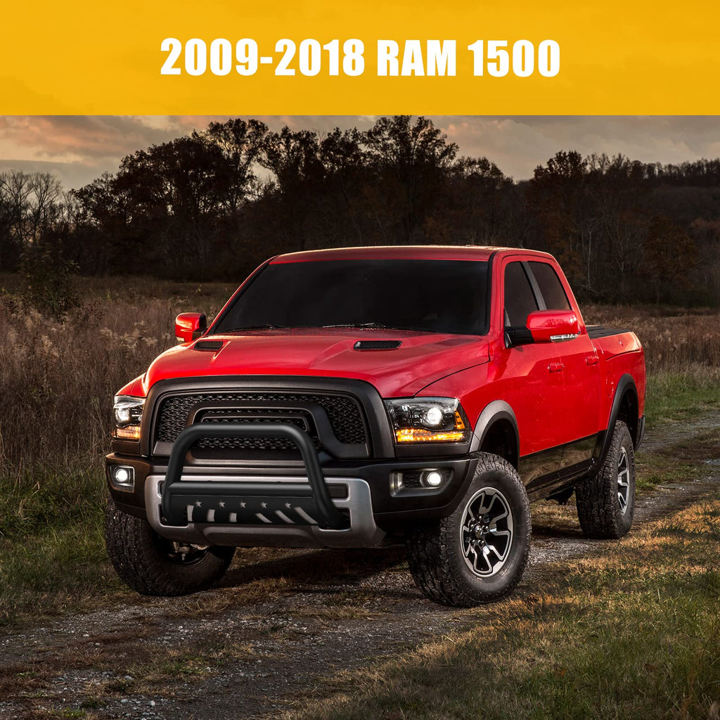 Garvee 2005-2015 Tacoma Bull Bar with Skid Plate, Front Bumper Guard